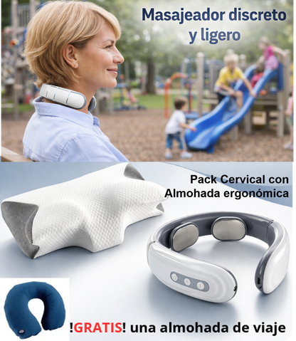Masajeador eléctrico cervical - Jamacashop